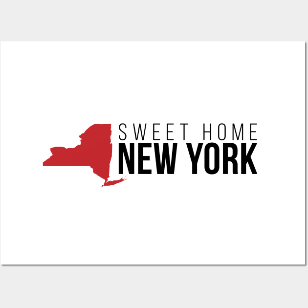 Sweet Home New York Wall Art by Novel_Designs